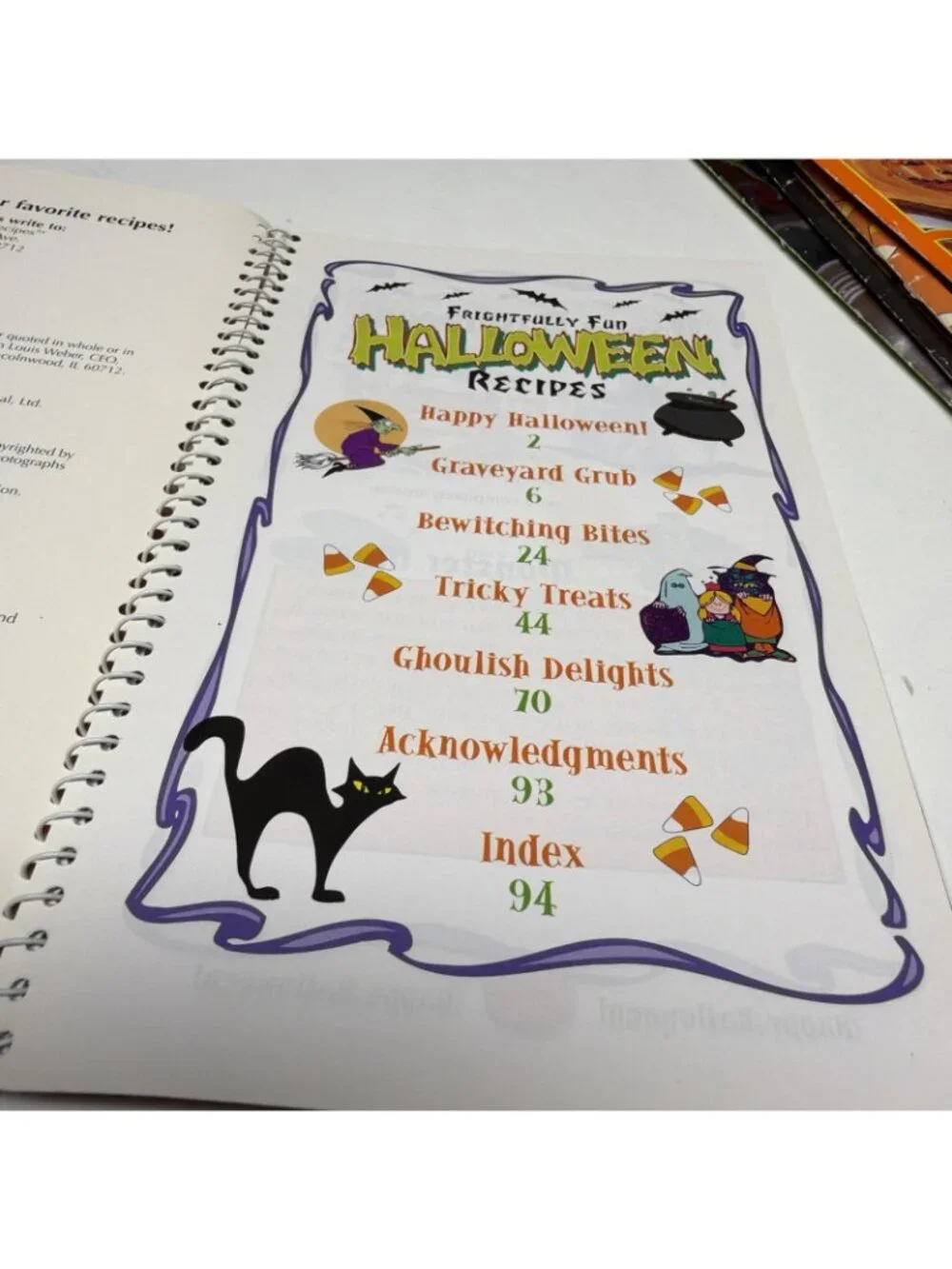 Halloween Food Fun Crafts Lot of 5 Mini Cookbook Recipes Snack Books See Photos